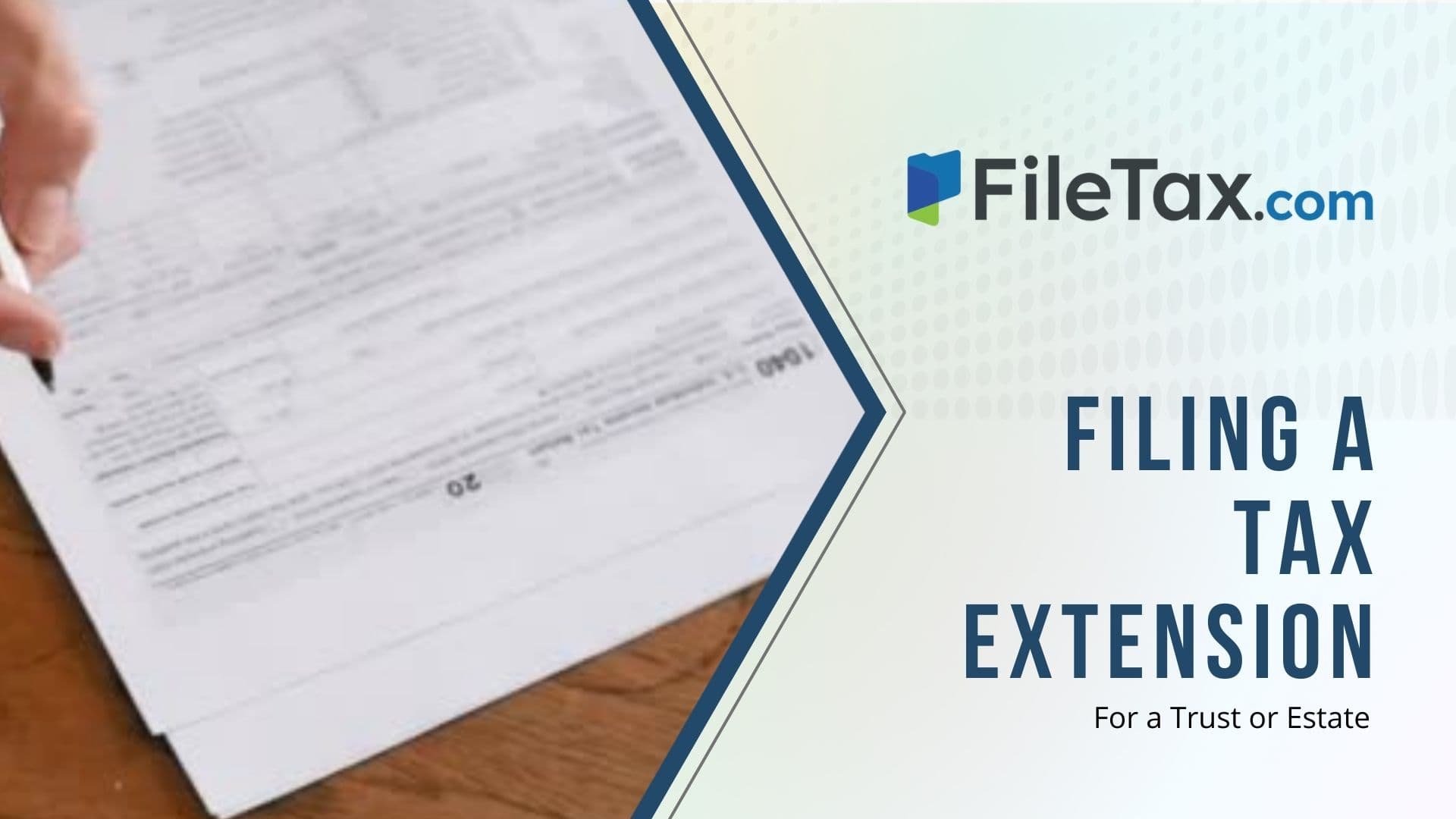 Intro for Youtube video for filing a trust or estate tax extension