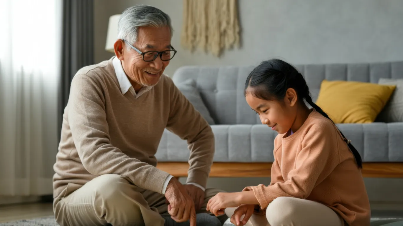 Grandparent with his grandchild as qualifying child for Head  of Household status