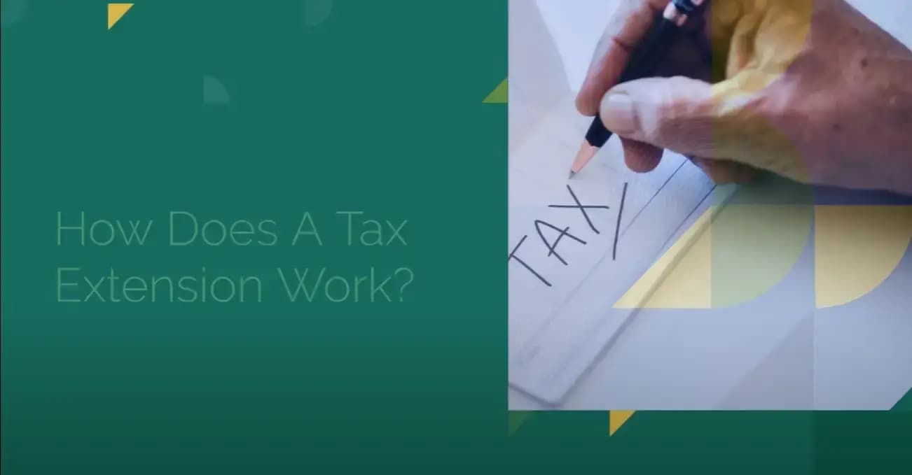 How does a tax extension work