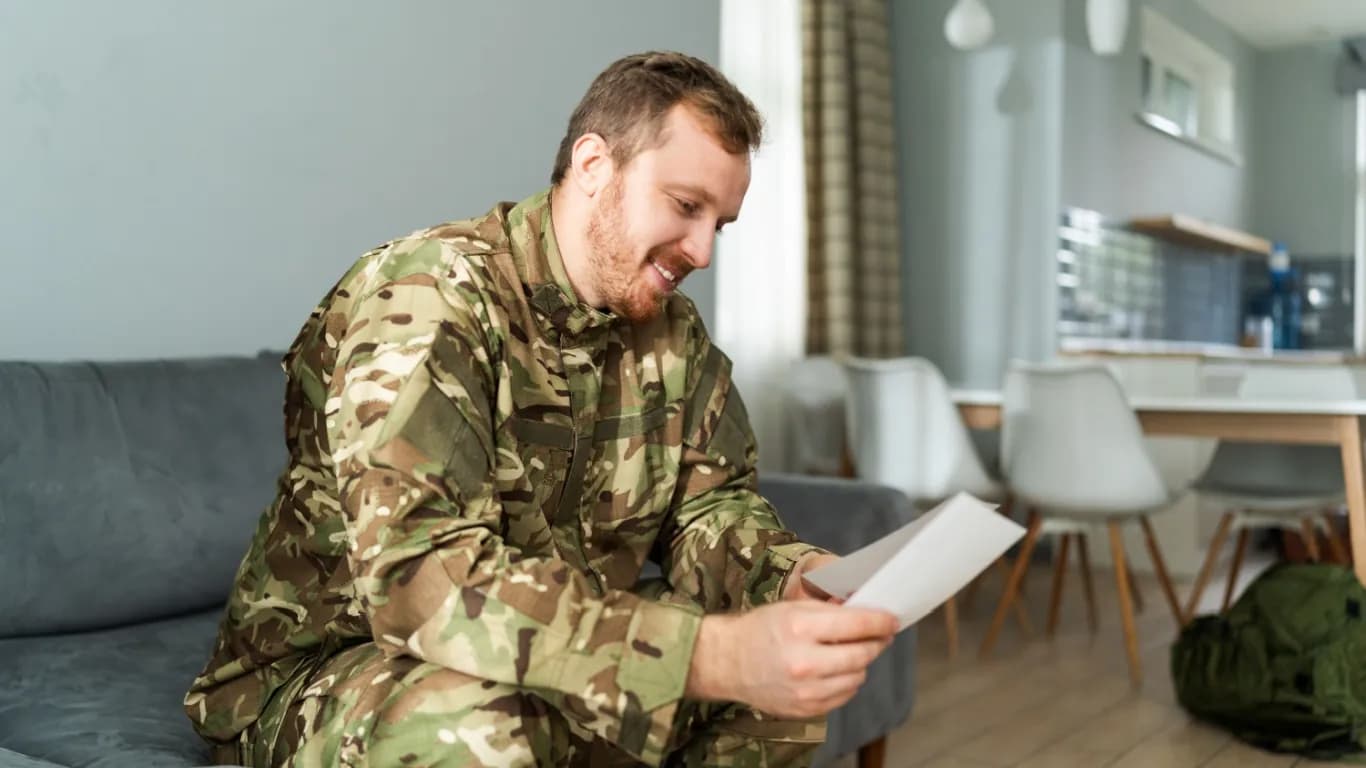 Military personnel overseas