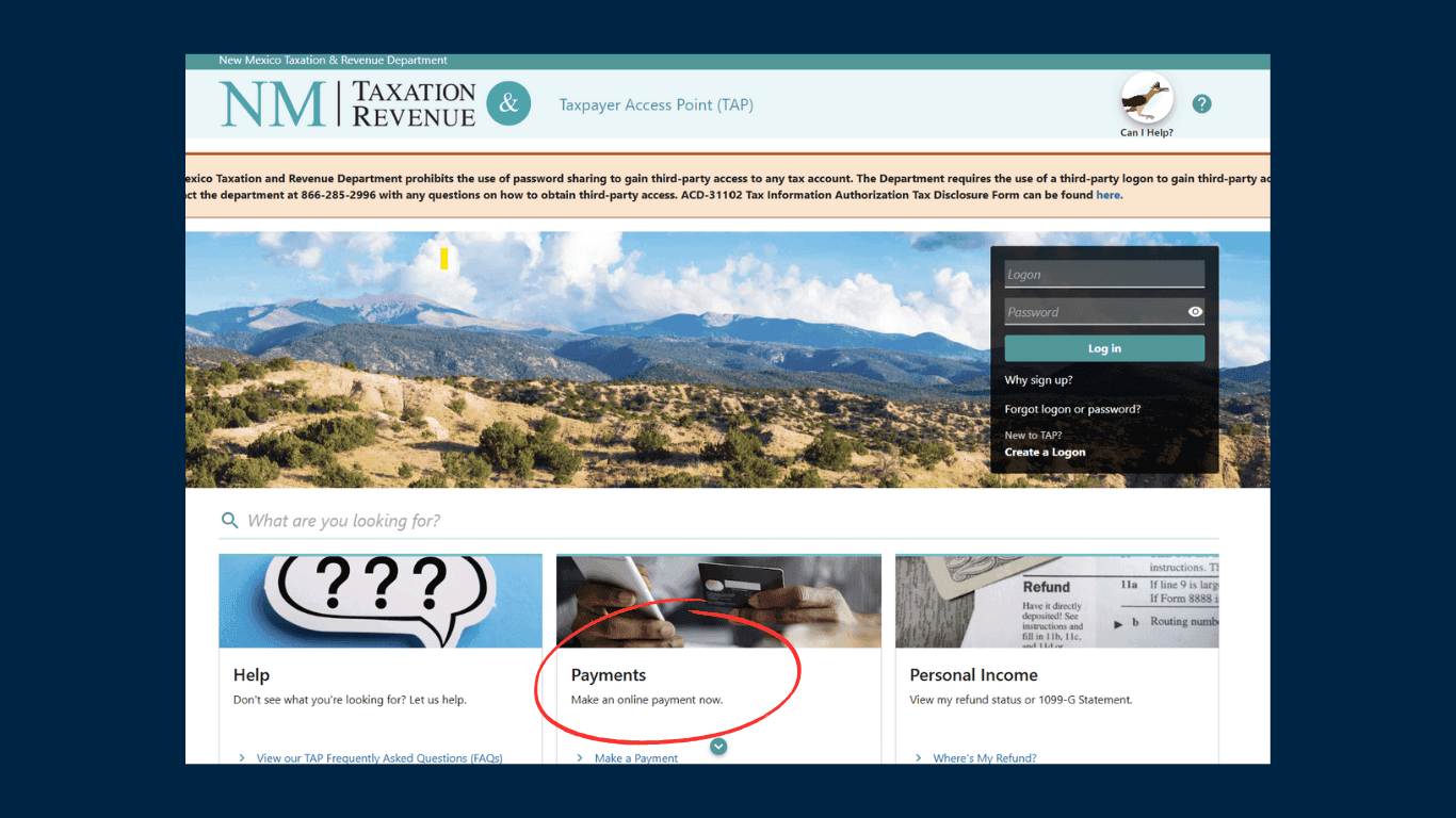 New Mexico Tax