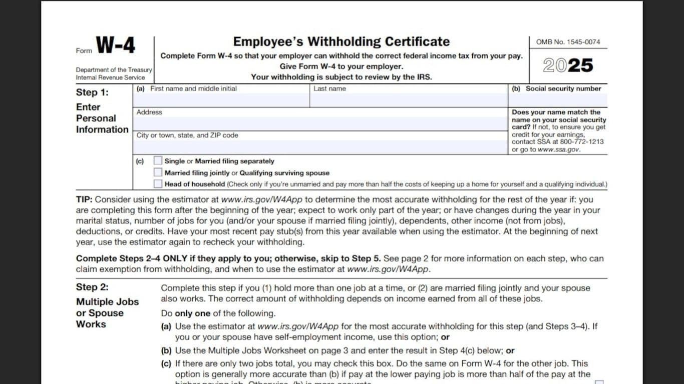 W-4 Form